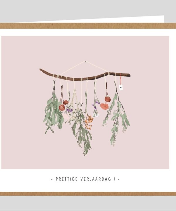 Wenskaart - Prettige verjaardag