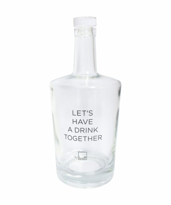 Waterfles - Let’s have a drink together