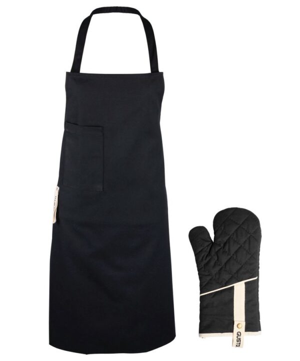 Giftset - BBQ schort en ovenwant