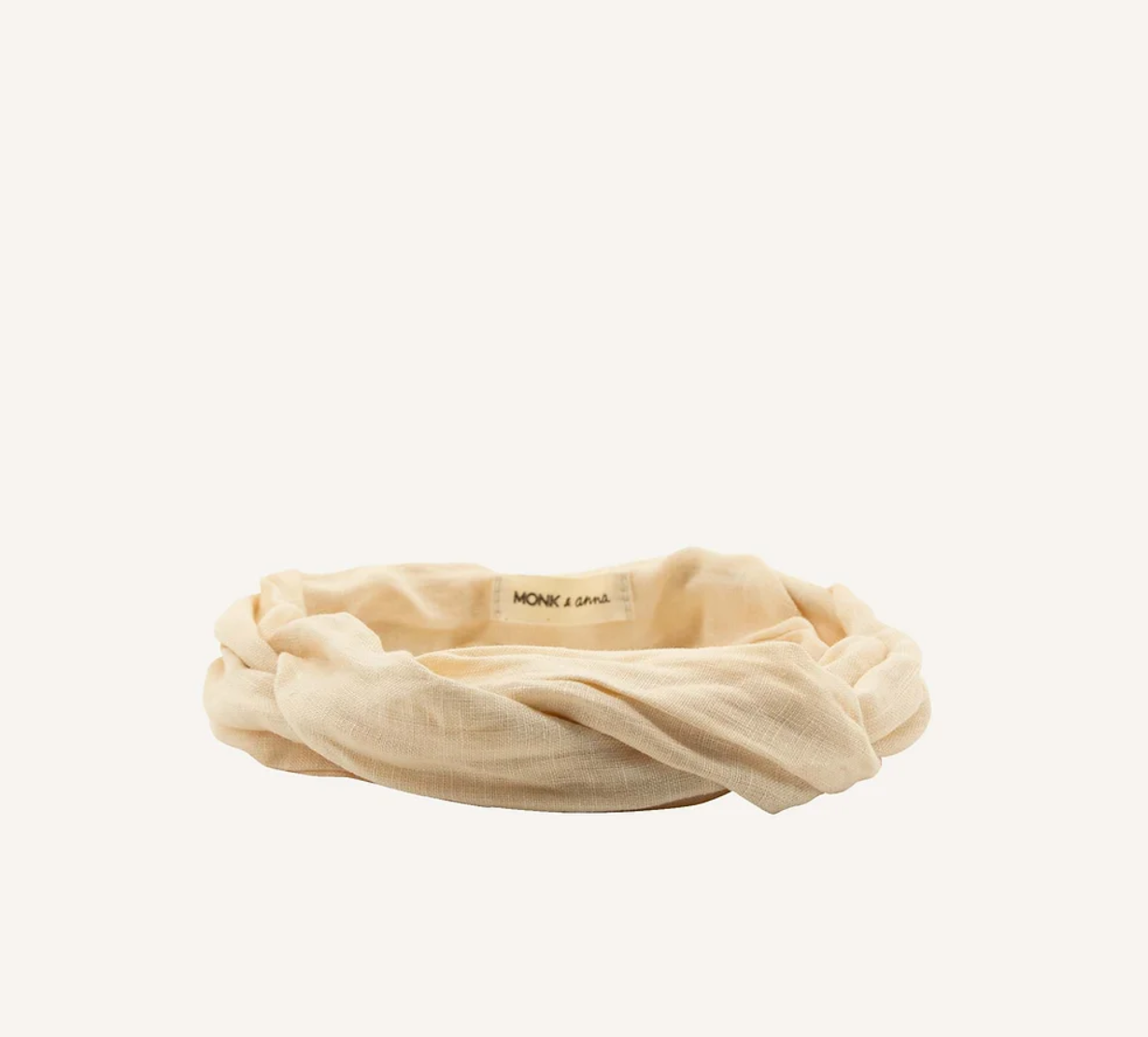 Haarband - Linnen Milk