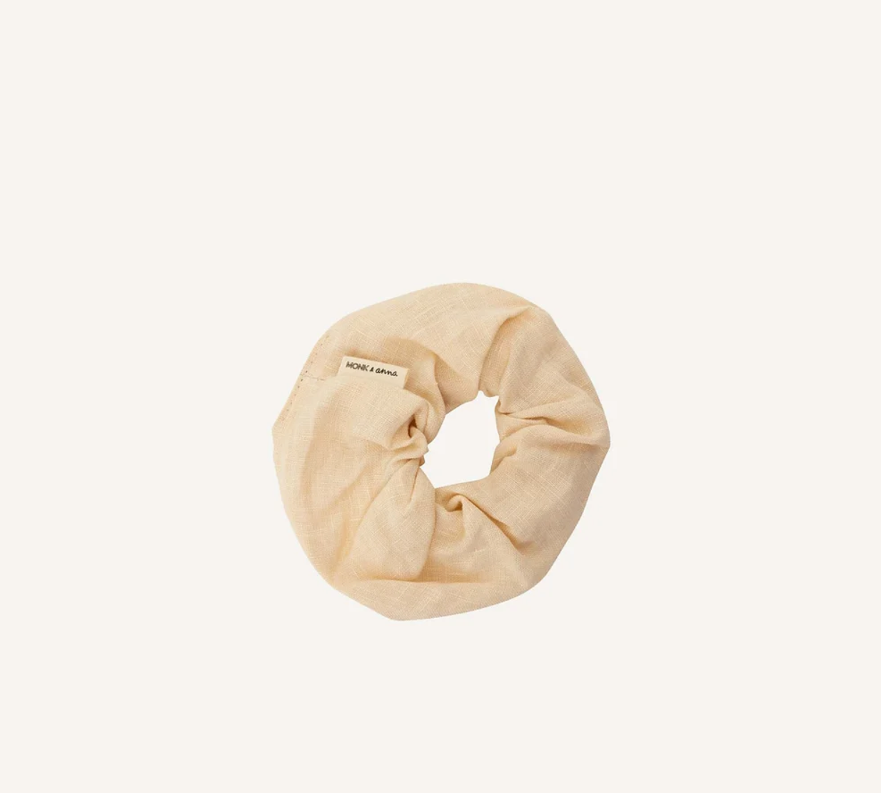 Scrunchie - Linnen Milk