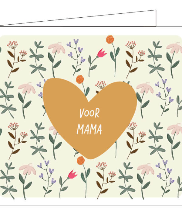 Wenskaart  - voor mama