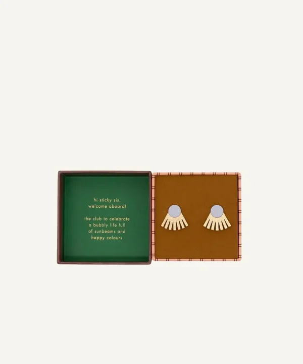 Oorbellen - Sunbeams Hortensia Blue