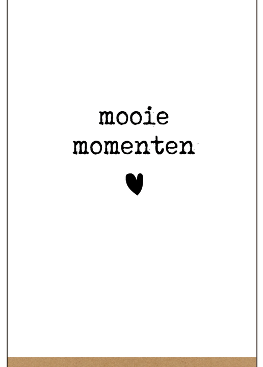 Servetten groot - Mooie momenten