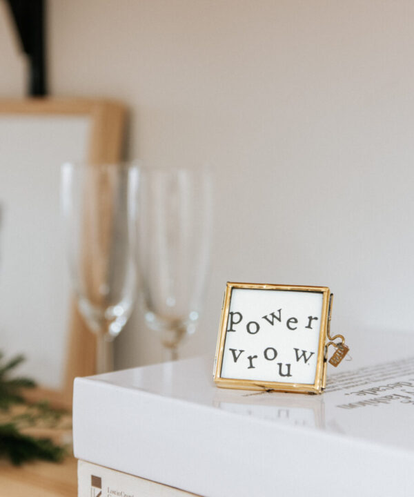 Staand lijstje - Power vrouw